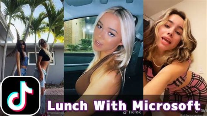 “Damn Sorry I Blew You Off I Was Doing Lunch With Microsoft” TikTok Song and Lyrics